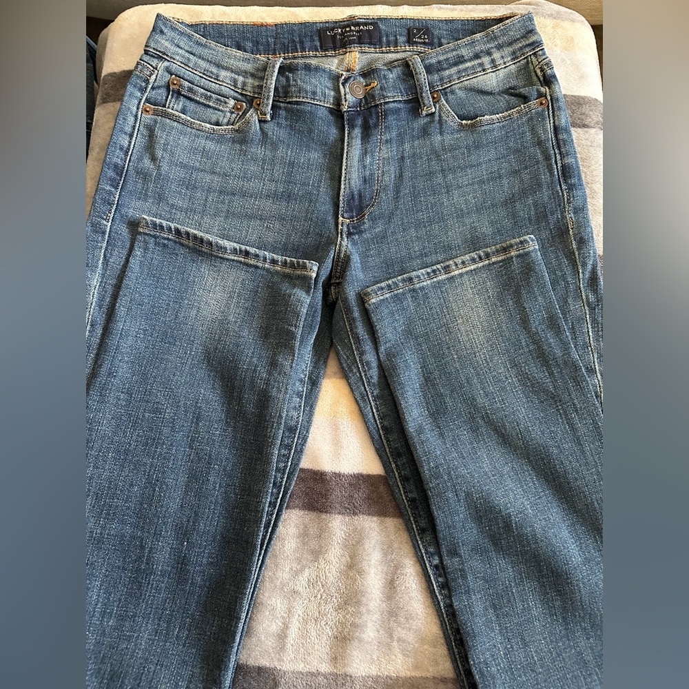 Lucky Brand Straight Leg Blue Jeans